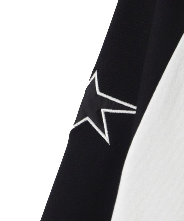 WEGO スターナンバリングプルオーバー ブラック