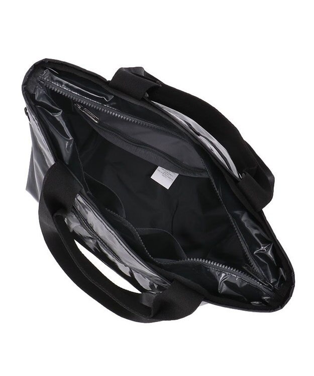 LeSportsac TWO HANDLE ZIP TOTE/ブラックシャイン ブラックシャイン