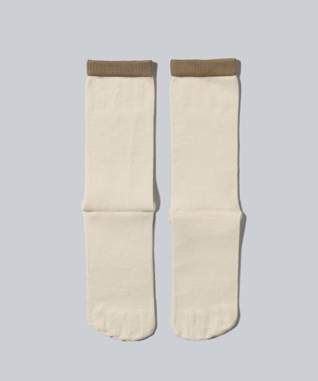 WHITE MAILS 【UNISEX】PAPER シークレット5本指ソックス オフホワイト