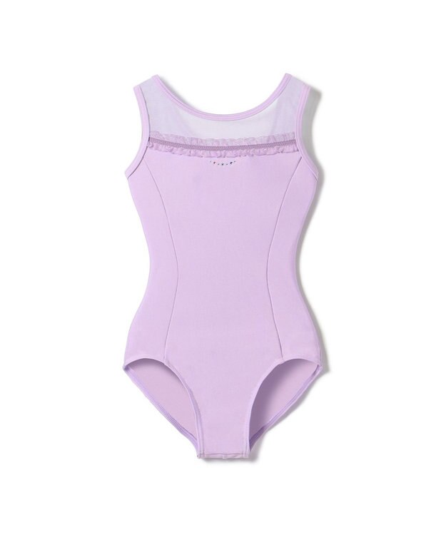 Chacott ノースリーブレオタード ライラック