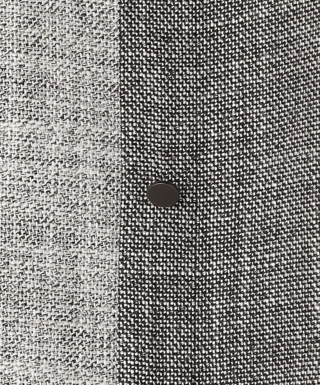 ICB 【先行予約】ライトスラブツイード シャツジャケット ブラック×オフホワイトミックス