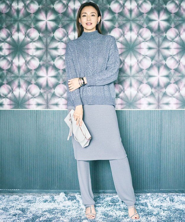 自由区 【SHIHOさん着用】レギスカ パンツ グレー