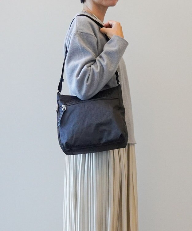 ACE BAGS & LUGGAGE PROGRES プログレ プリエ ショルダーバッグ 68163   レディース 強撥水機能 ブラック