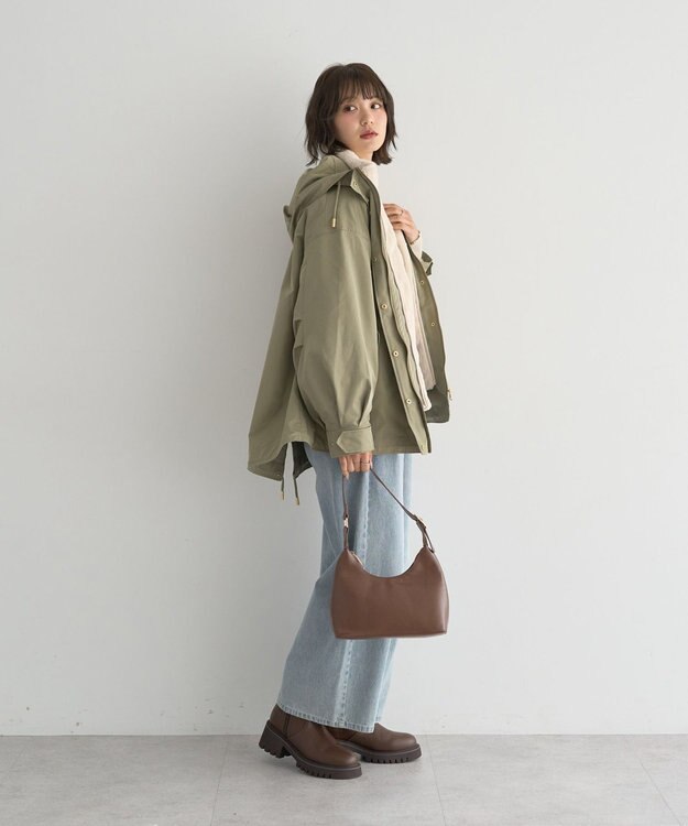 earth music&ecology マルチウェイマウンテンパーカー Khaki
