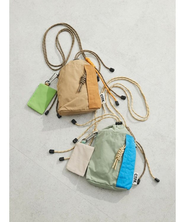 Green Parks ■ＣＯＮＴＲＯＬ　ＦＲＥＡＫ　ナイロンハンディショルダー Olive