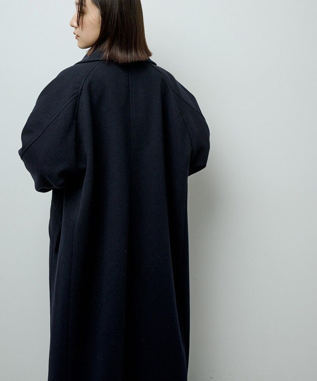 Green Parks ２ＷＡＹステンカラーロングコート Dark Navy