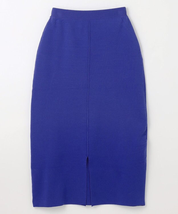 ANY ミラノリブニットスカート ブルー