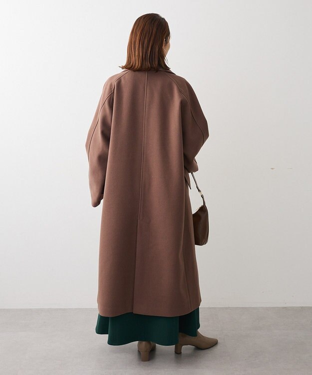 Green Parks ２ＷＡＹステンカラーロングコート Mocha