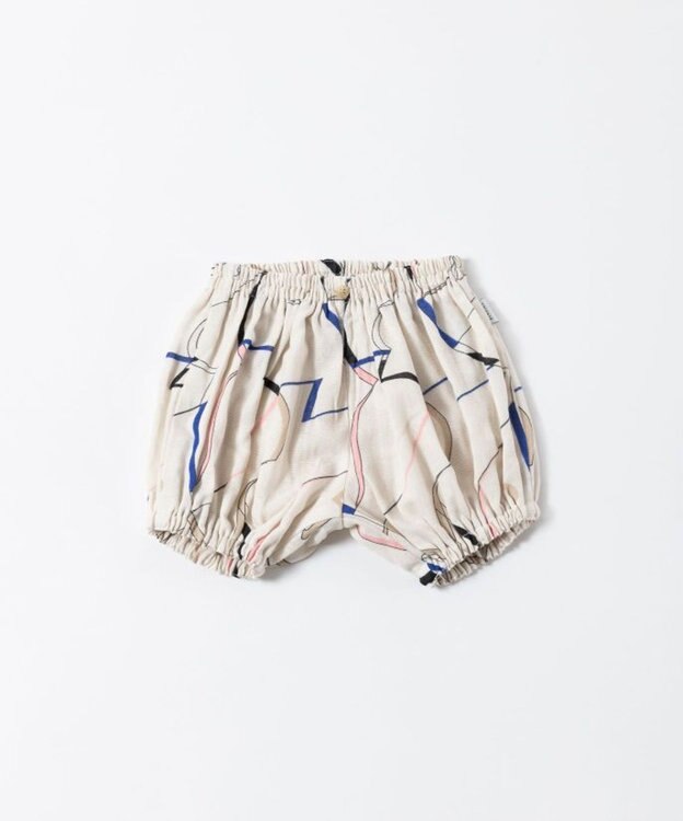 TRICOTE CUT RIBBON PANTS 90WHITE