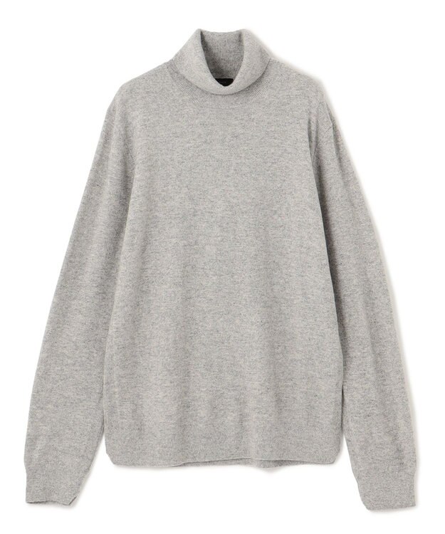 JOSEPH HOMME 【LEON 2月号掲載】ピュアカシミヤ　タートルネックニット ライトグレー系