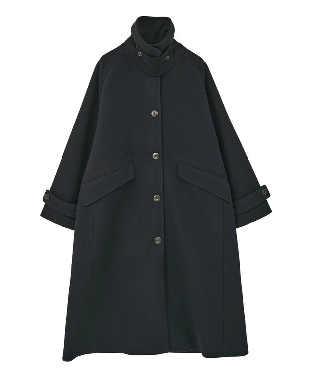 Green Parks ２ＷＡＹステンカラーロングコート Dark Navy