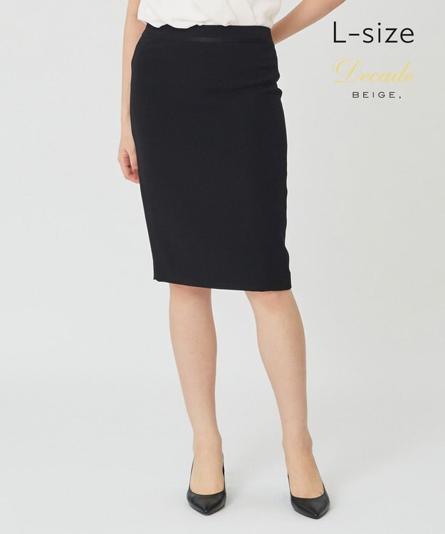 BEIGE， 【L-size】CINDY / タイトスカート Black×Black
