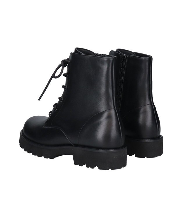 Bridget Birkin 【PARADIS COULEUR】オブリークトウレースアップブーツ ブラック