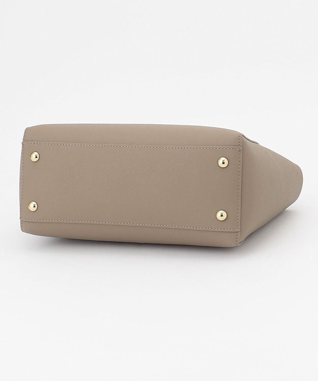 TOCCA TINY RIBBON LEATHERTOTE トートバッグ ブラウン系