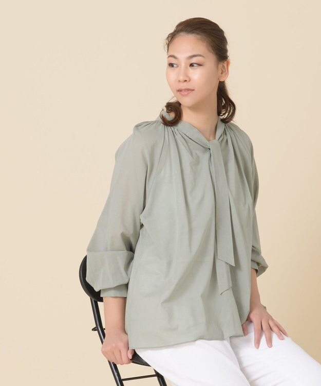 ONWARD Reuse Park 【23区】ブラウス春夏 グリーン