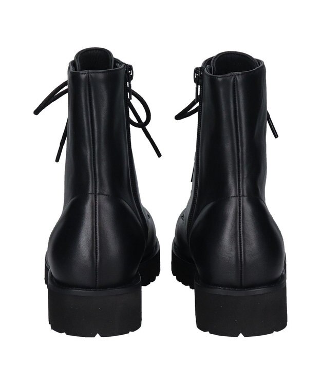 Bridget Birkin 【PARADIS COULEUR】オブリークトウレースアップブーツ ブラック
