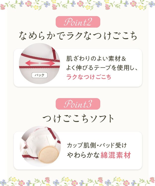 Wing ブラジャー Wing Lesiage ふんわりまるみメイク ソフトなつけごこち 【2120シリーズ】 ブラ Gカップまで対応 大きいサイズ PB2120 ウイング／ワコール ホワイト