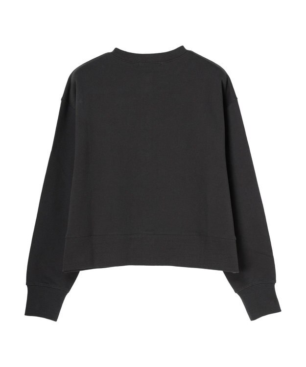 Green Parks ロゴ裏毛カーディガン Charcoal Gray