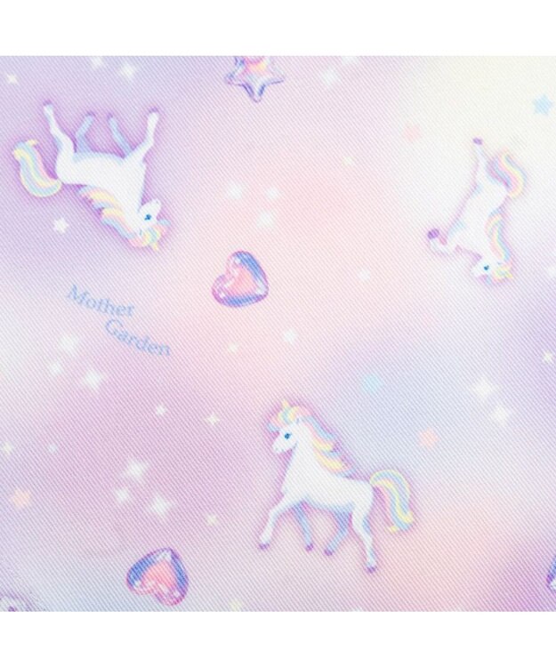 Mother garden マザーガーデン ユニコーン ランチ巾着 《ぷっくり柄》 ぷっくり柄