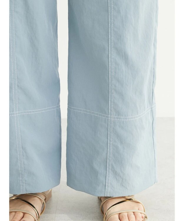 Green Parks ・ＳＵＧＡＲ　ＳＰＯＯＮ　配色ｓｔイージーパンツ Green