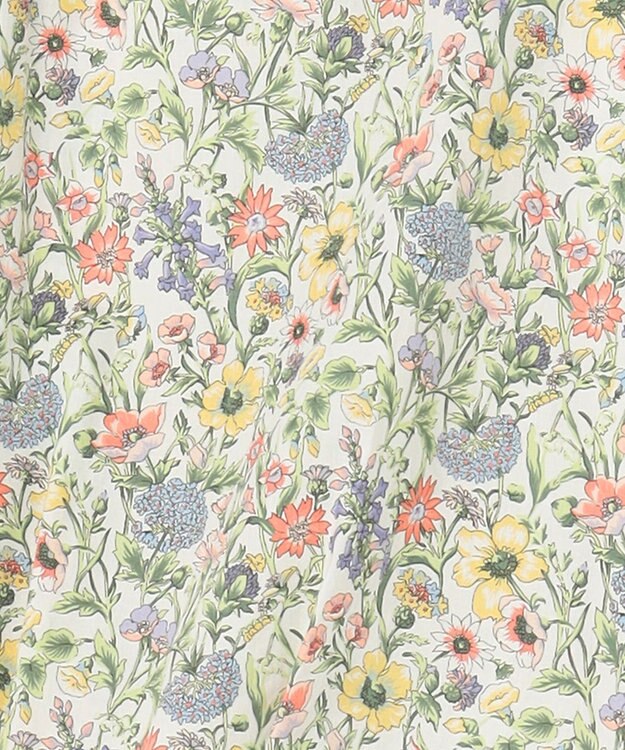 J.PRESS LADIES S Liberty Rachel & Michelle バンドカラー ブラウス コーラル系