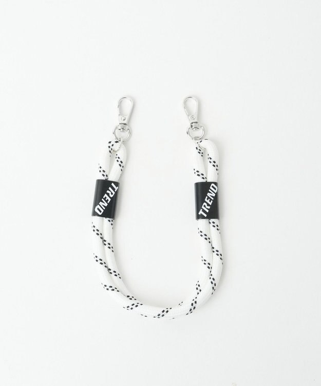 WEGO ロープハンドストラップ ホワイト