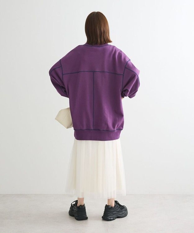 Green Parks ・ＳＵＧＡＲ　ＳＰＯＯＮ　カラーｓｔスウェット Purple
