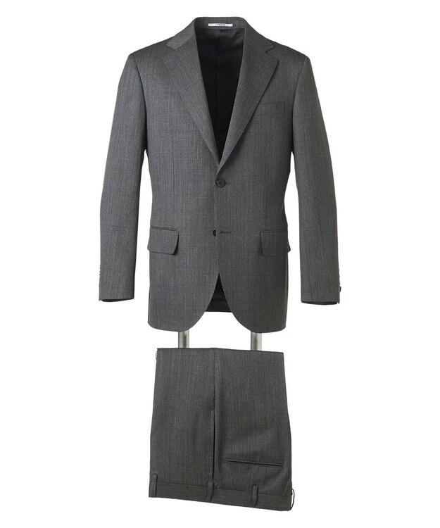 J.PRESS MEN 【WEB・一部店舗限定】グレナカートチェック スーツ / 2B / 背抜き ライトグレー系3