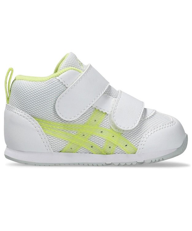 ASICS WALKING 【たまひよ 協同企画】アイダホ BABY MID T ホワイト/ライトイエロー