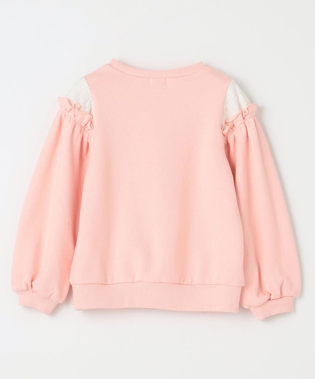 ANY KIDS 【すみっコぐらし】レイヤード 風 トレーナー ペールピンク