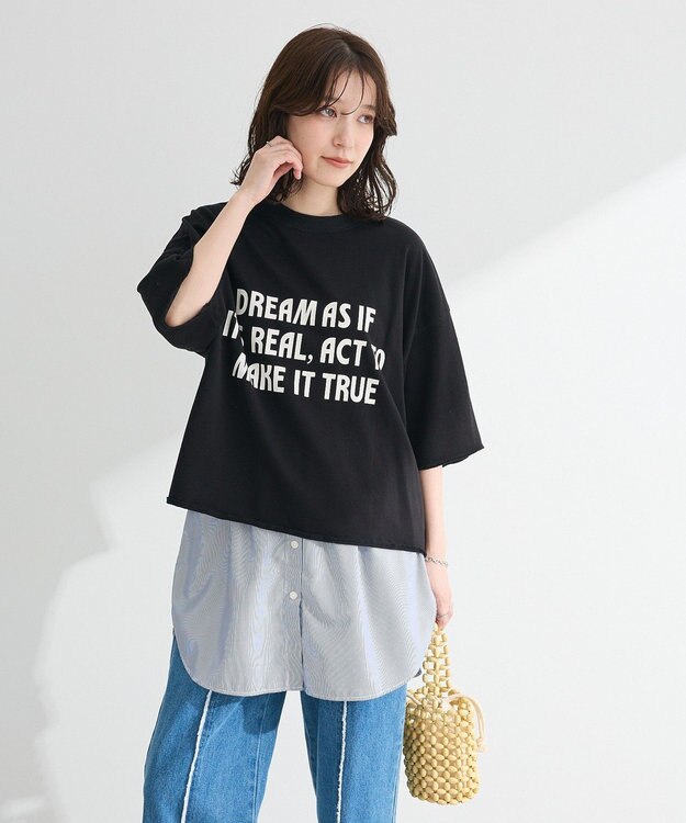 Green Parks ・ＳＵＧＡＲ　ＳＰＯＯＮ　ミニウラケプリントＴＥＥ Black