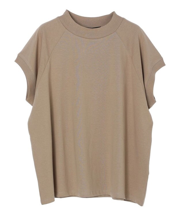 Green Parks ・ＳＵＧＡＲ　ＳＰＯＯＮ　ハイネックフレンチＴシャツ Gray Beige