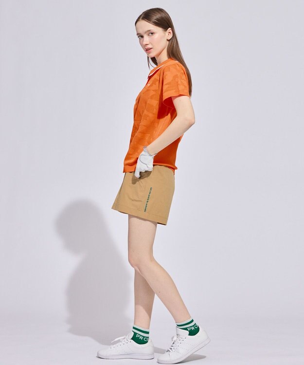 PW CIRCULUS 【WOMEN】ＤＯＶＥモチーフ ニッポロ ゴルフウェア レディース オレンジ系