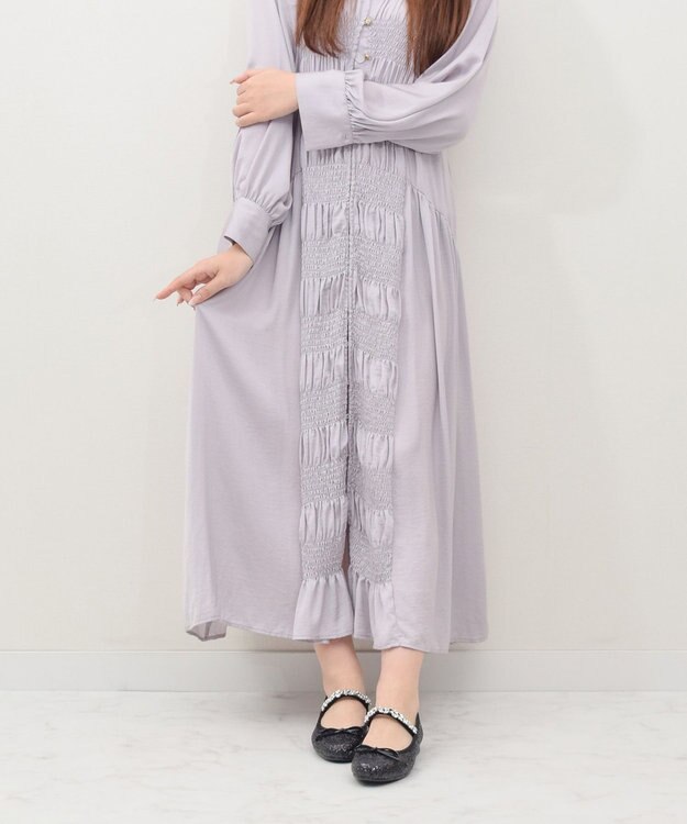 Bridget Birkin 【Bridget Birkin】ビジューストラップバレエシューズ ブラック雑材