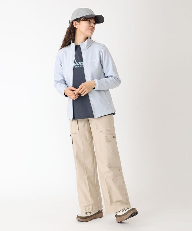 Columbia Columbia/ ウィメンズクルーザーリッジIIIソフトシェルジャケット /コロンビア Cirrus Grey