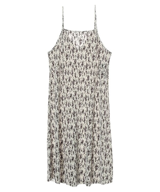 Green Parks 前後２ｗａｙ　プリーツキャミワンピース Ecru