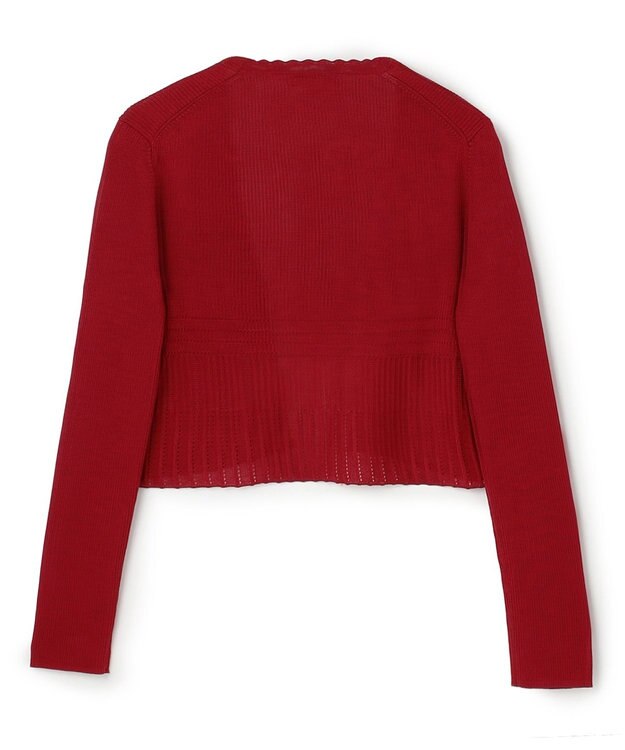 TOCCA EYELET AJISAI ボレロ レッド系