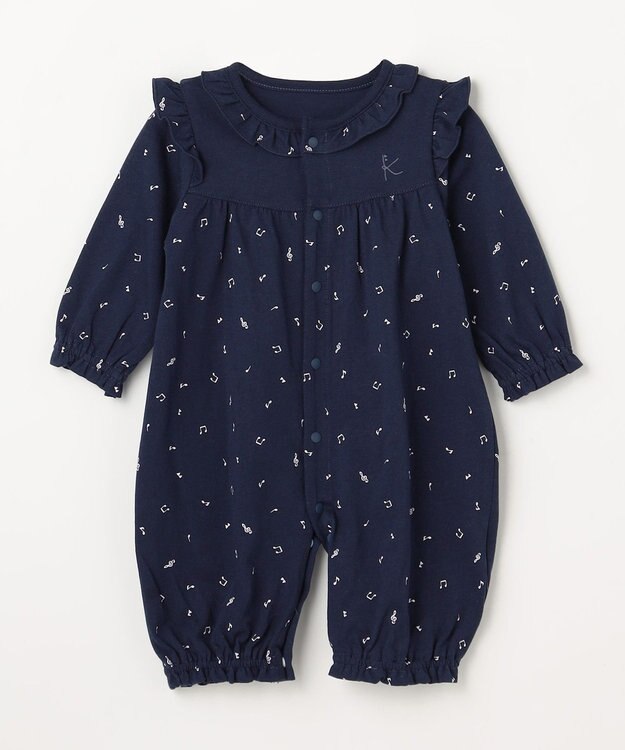 組曲 KIDS 【70㎝】 シンフォニー ロンパース ネイビー