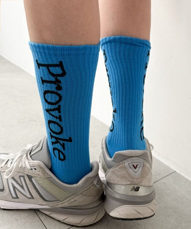 WEGO Provokeロゴソックス（R） ブルー