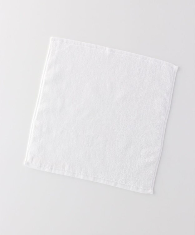 UCHINO 【美容タオル】美肌スキンケアタオル フェイシャルタオル ホワイト