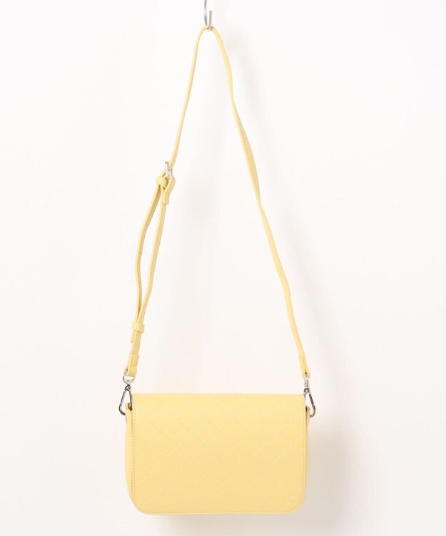 UNBILLION カシュカシュ cachecache / キルティングフラップ2WAYショルダーバッグ イエロー