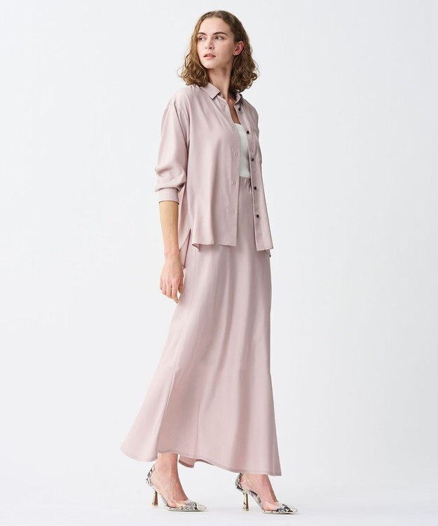 uncrave フィブリルシャンブレー ミドルシャツ 【WEB限定】ピンク