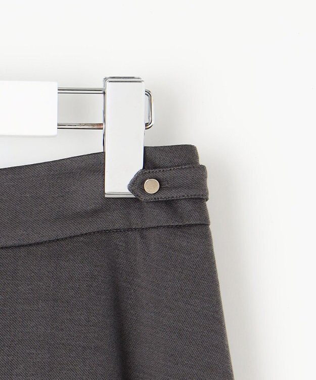 J.PRESS LADIES 【洗える】セルロースリバー スカート グレー系