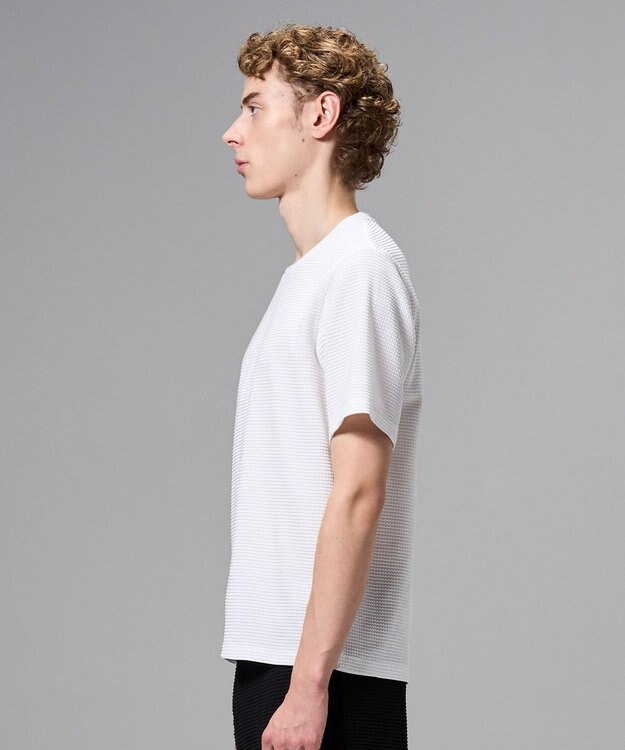 JOSEPH HOMME 【オリジナル素材 】ライトタックジャージー   クルーネックＴシャツ ホワイト系