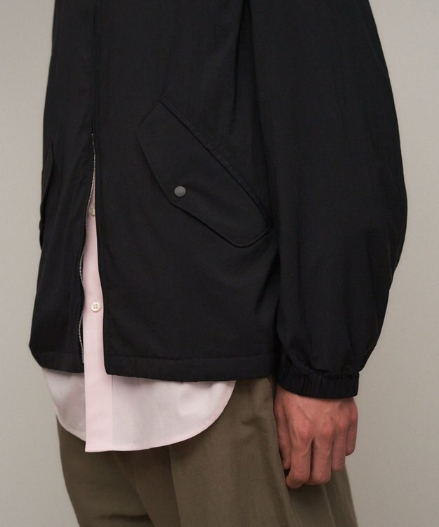 ATON MAT AIRLY NYLON | フライトジャケット - UNISEX BLACK