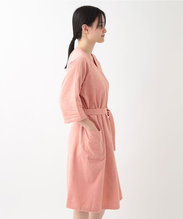 UCHINO エアリータッチ ラグランレディスローブ オレンジ