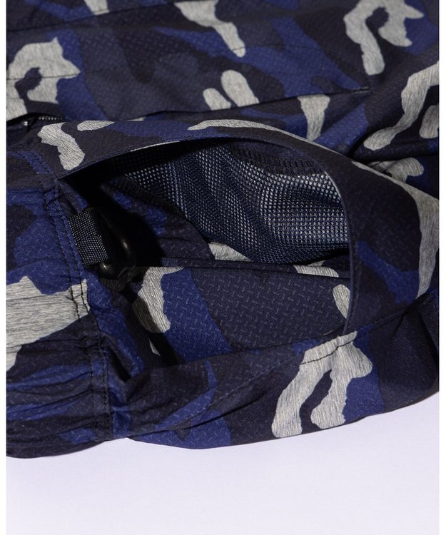 JOSEPH ABBOUD MOUNTAIN 【CREA掲載・ストレッチ/軽量/撥水】 エンボスカモフラージュ ショーツ ネイビー系6