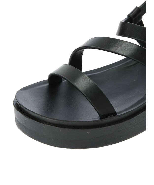 Green Parks ・ＬＥＮＡ　ネックストラップサンダル Black