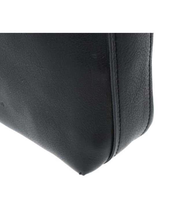 genten ミネルヴァ 縦長ショルダーバッグ クロ