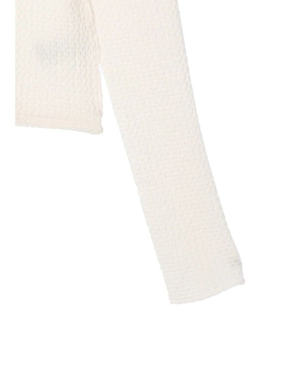 Green Parks ２ｗａｙポコポコタートルカットソー Ecru